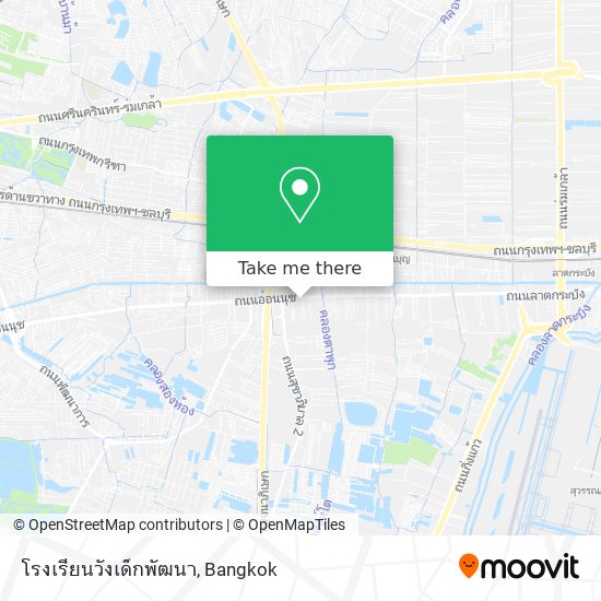 โรงเรียนวังเด็กพัฒนา map