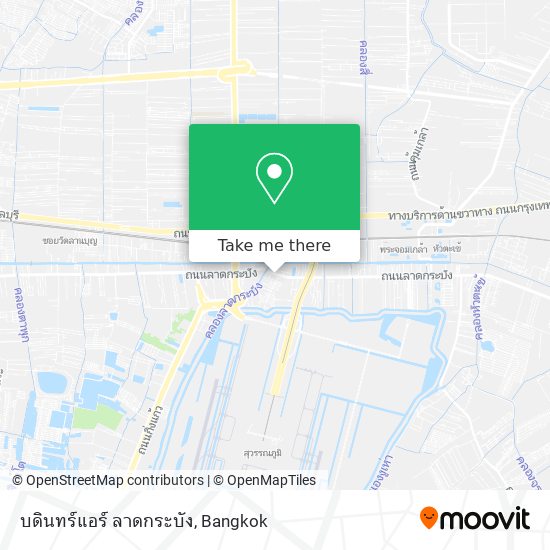 บดินทร์แอร์ ลาดกระบัง map