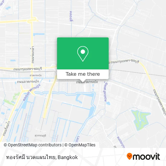 ทองรัศมี นวดแผนไทย map