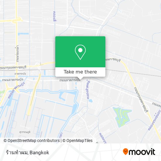 ร้านทําผม map