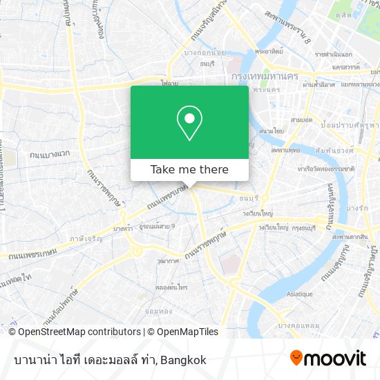 บานาน่า ไอที เดอะมอลล์ ท่า map