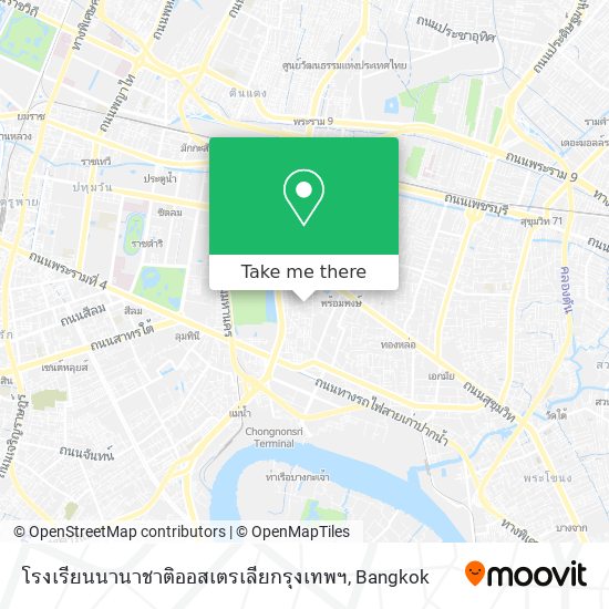 โรงเรียนนานาชาติออสเตรเลียกรุงเทพฯ map