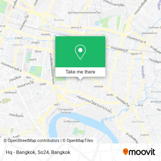 Hq - Bangkok, So24 map