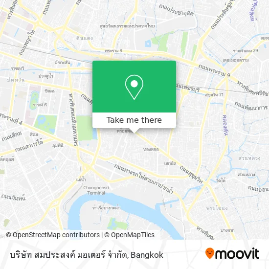 บริษัท สมประสงค์ มอเตอร์ จำกัด map