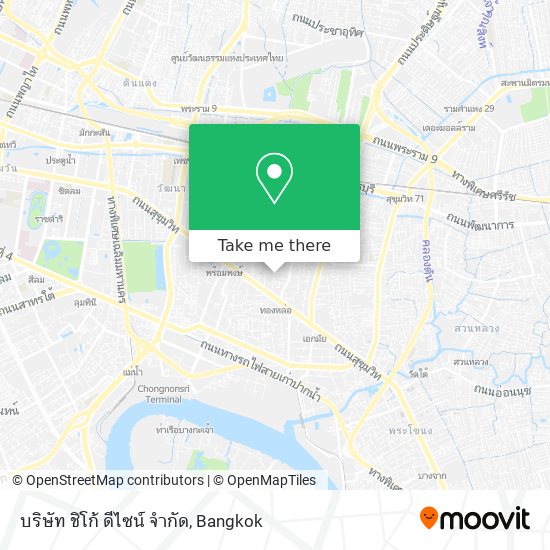 บริษัท ชิโก้ ดีไซน์ จํากัด map