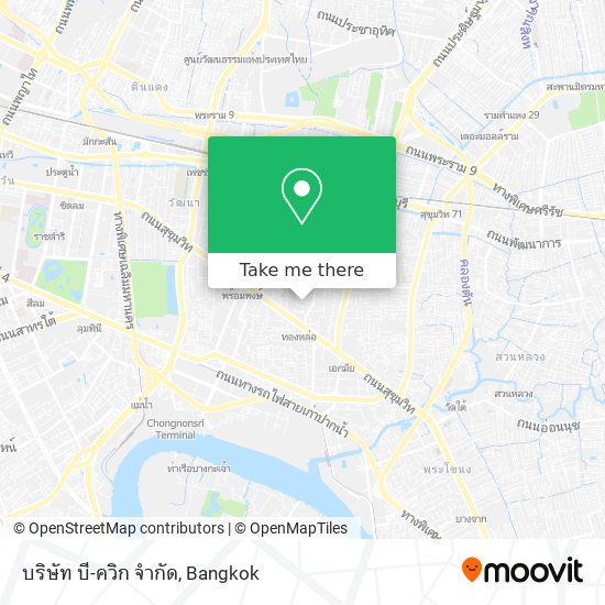 บริษัท บี-ควิก จำกัด map