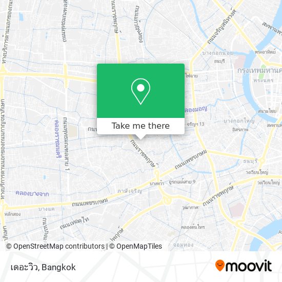 เดอะวิว map