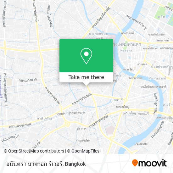 อนันตรา บางกอก ริเวอร์ map