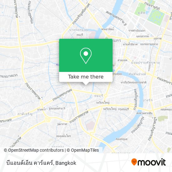 บีแอนด์เอ็น คาร์แคร์ map