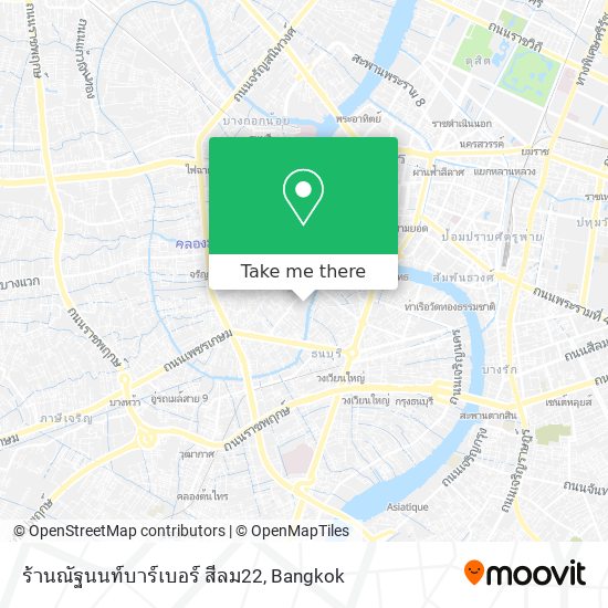 ร้านณัฐนนท์บาร์เบอร์ สีลม22 map