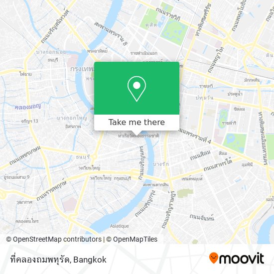 ที่คลองถมพหุรัด map