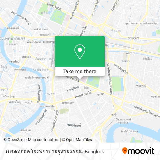 เบรดทอล์ค โรงพยาบาลจุฬาลงกรณ์ map