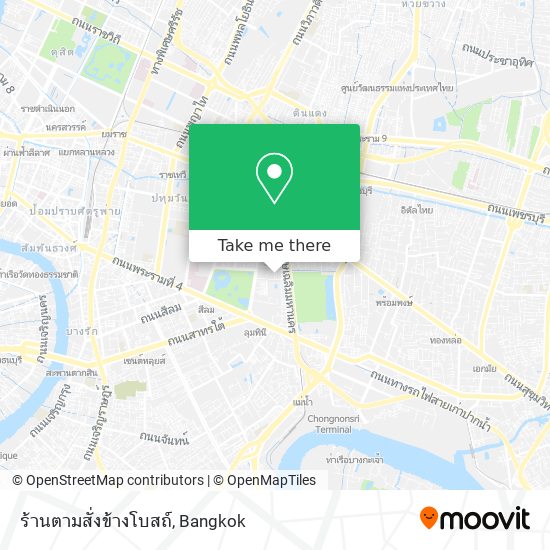 ร้านตามสั่งข้างโบสถ์ map