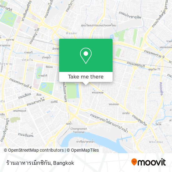 ร้านอาหารเม็กซิกัน map