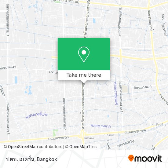 ปตท. สเตชั่น map