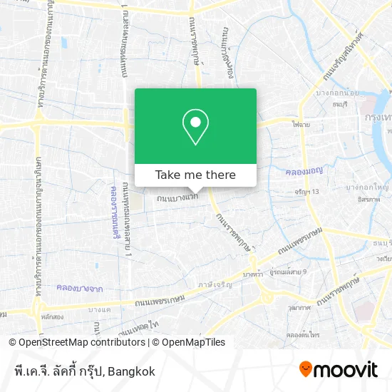 พี.เค.จี. ลัคกี้ กรุ๊ป map