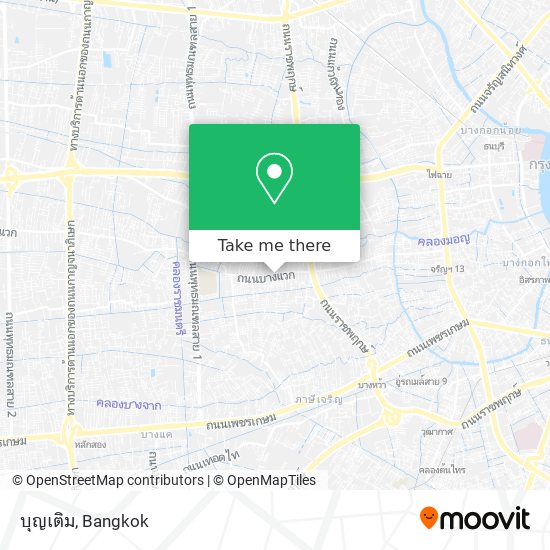 บุญเติม map