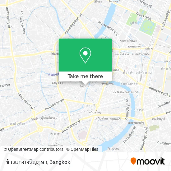 ข้าวแกงเจริญภูษา map