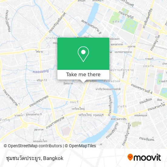 ชุมชนวัดประยูร map