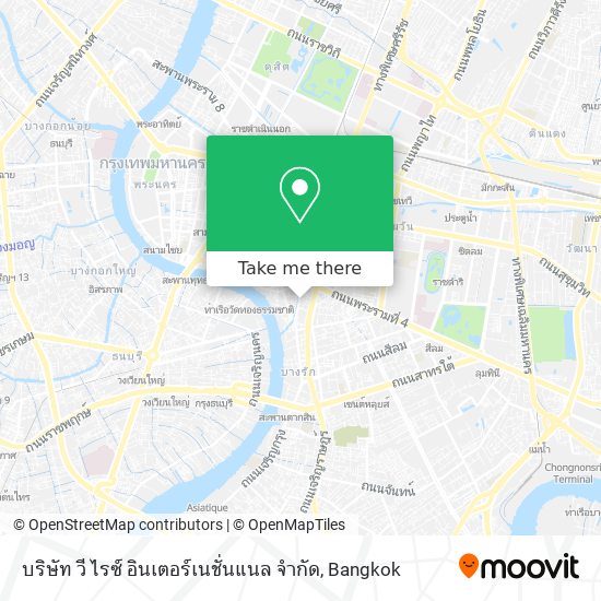 บริษัท วี ไรซ์ อินเตอร์เนชั่นแนล จำกัด map