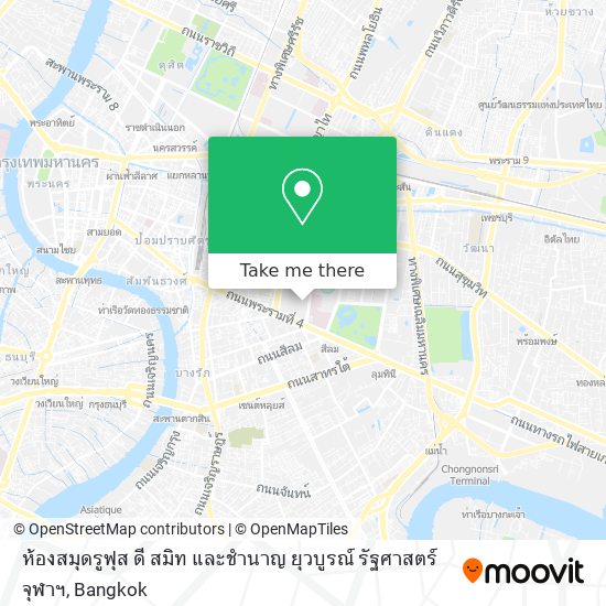 ห้องสมุดรูฟุส ดี สมิท และชำนาญ ยุวบูรณ์ รัฐศาสตร์ จุฬาฯ map