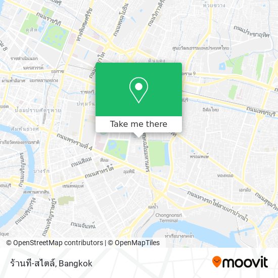 ร้านที-สไตล์ map