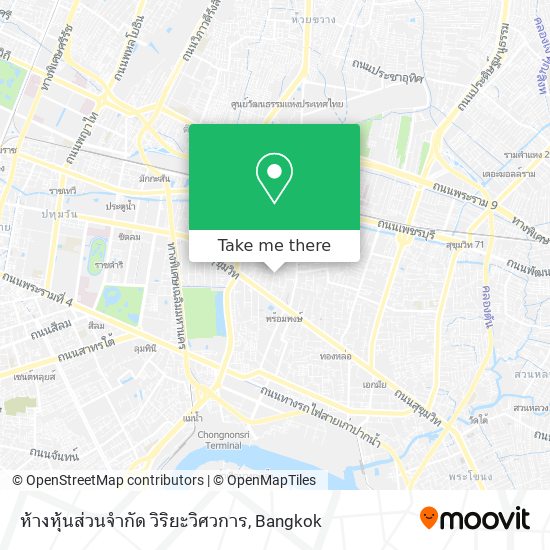 ห้างหุ้นส่วนจำกัด วิริยะวิศวการ map