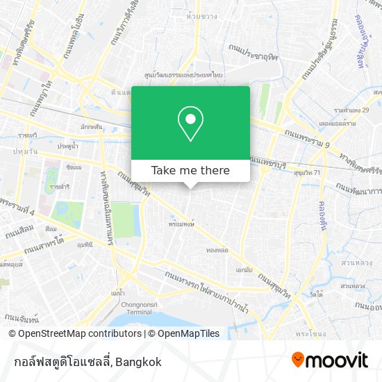 กอล์ฟสตูดิโอแซลลี่ map