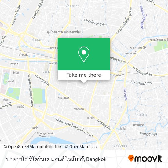 ปาลาซโซ ริโตรันเต แอนด์ ไวน์บาร์ map