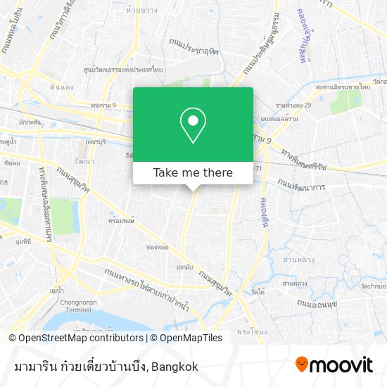 มามาริน ก๋วยเตี๋ยวบ้านบึง map