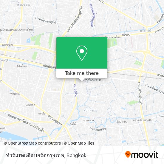 ทัวร์แพดเดิลบอร์ดกรุงเทพ map