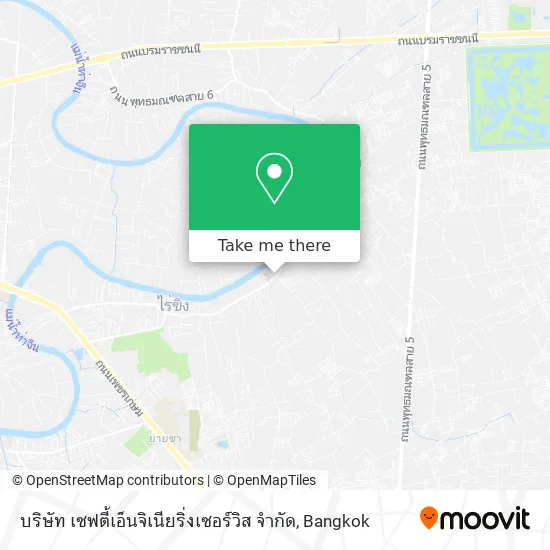 บริษัท เซฟตี้เอ็นจิเนียริ่งเซอร์วิส จำกัด map