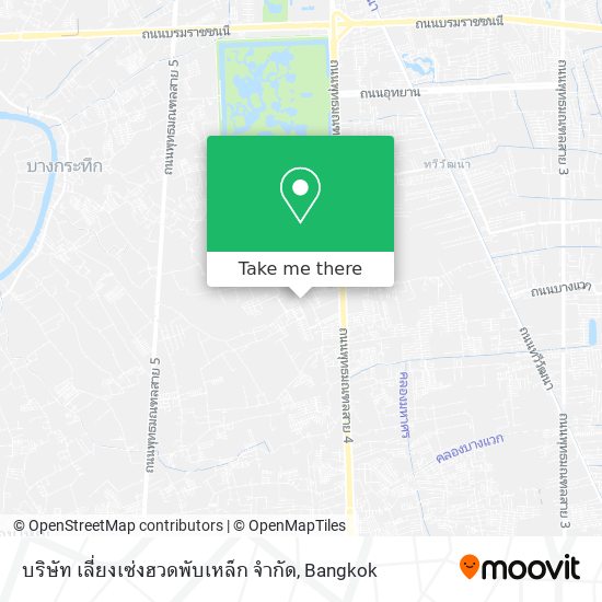 บริษัท เลี่ยงเซ่งฮวดพับเหล็ก จำกัด map