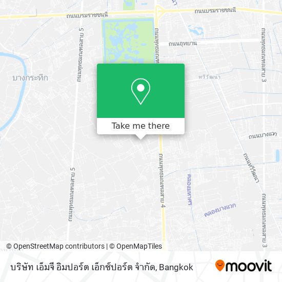 บริษัท เอ็มจี อิมปอร์ต เอ็กซ์ปอร์ต จำกัด map