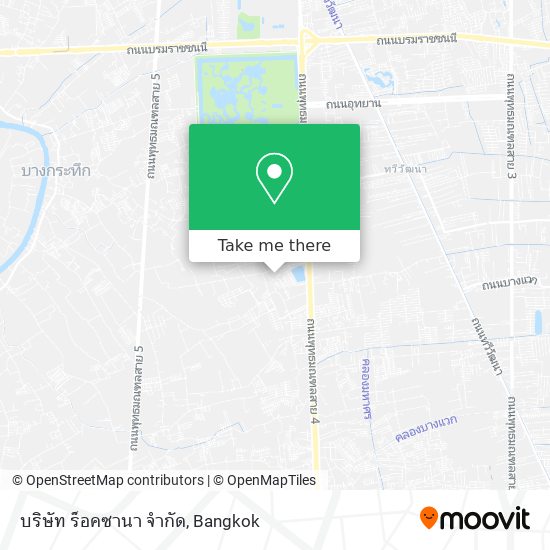 บริษัท ร็อคซานา จำกัด map