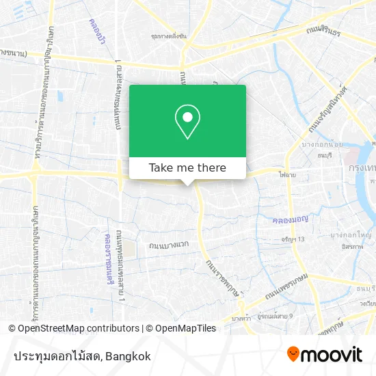 ประทุมดอกไม้สด map