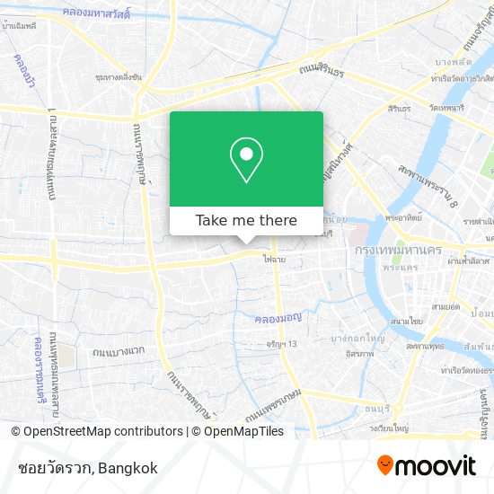 ซอยวัดรวก map