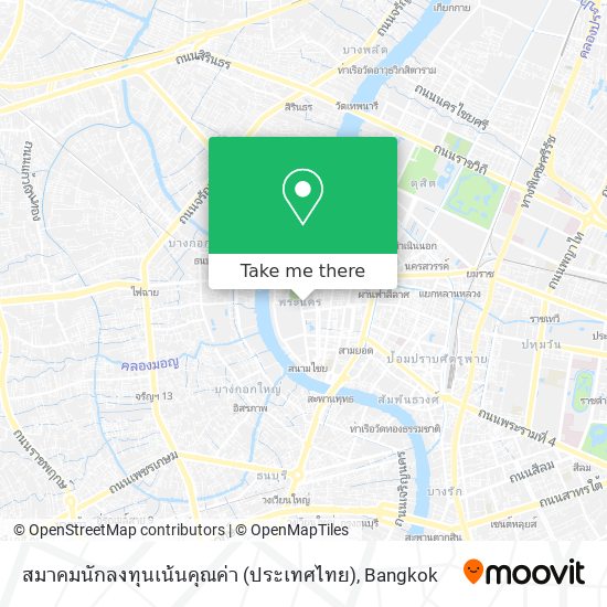 สมาคมนักลงทุนเน้นคุณค่า (ประเทศไทย) map