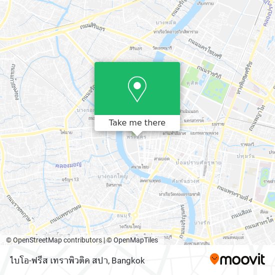 ไบโอ-ฟรีส เทราพิวติค สปา map