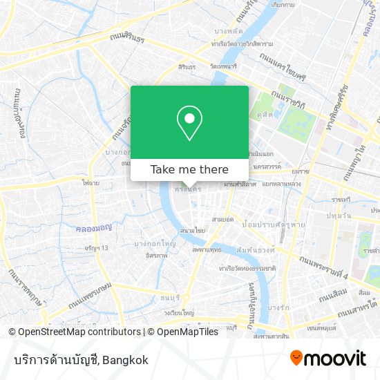 บริการด้านบัญชี map