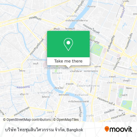 บริษัท ไทยชุมสินวิศวกรรม จำกัด map