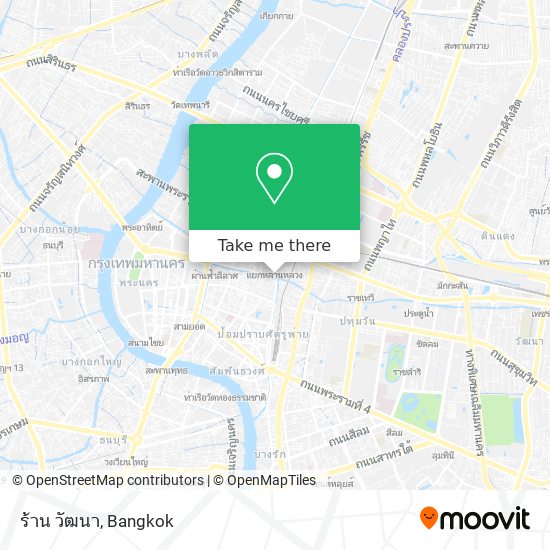 ร้าน วัฒนา map