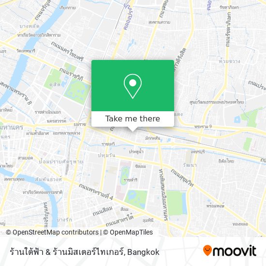 ร้านใต้ฟ้า & ร้านมิสเตอร์ไทเกอร์ map