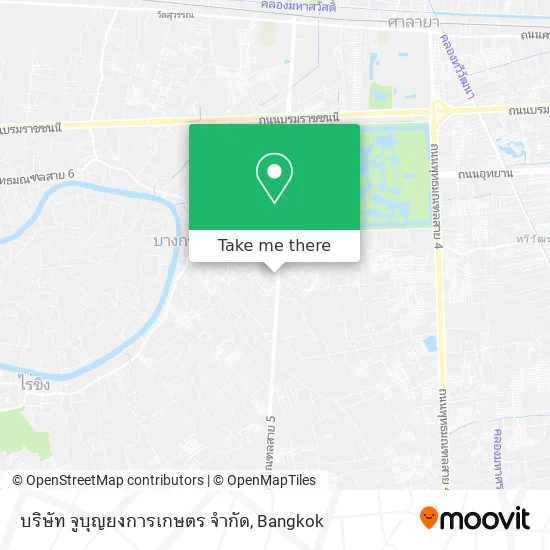 บริษัท จูบุญยงการเกษตร จำกัด map