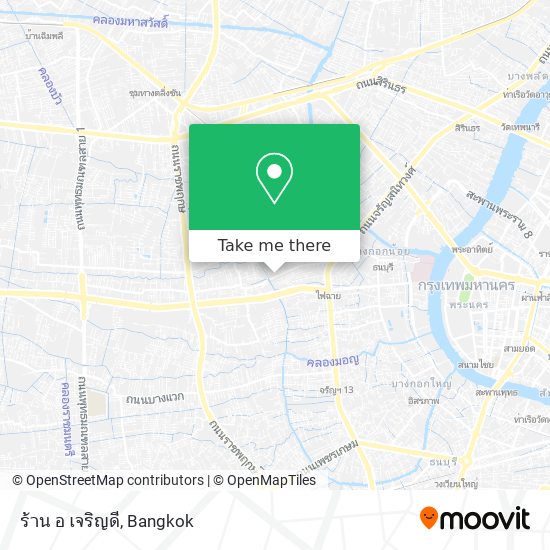 ร้าน อ เจริญดี map