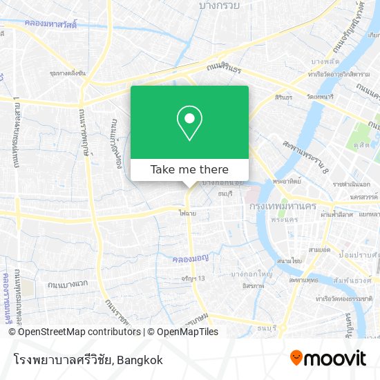 โรงพยาบาลศรีวิชัย map