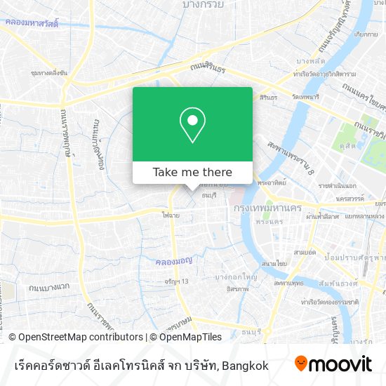 เร็คคอร์ดซาวด์ อีเลคโทรนิคส์ จก บริษัท map