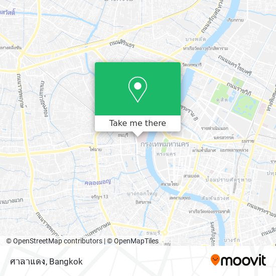 ศาลาแดง map