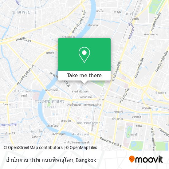 สำนักงาน ปปช ถนนพิษณุโลก map