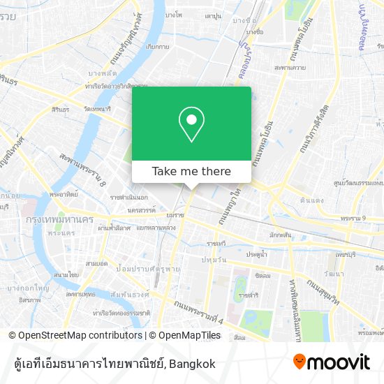 ตู้เอทีเอ็มธนาคารไทยพาณิชย์ map